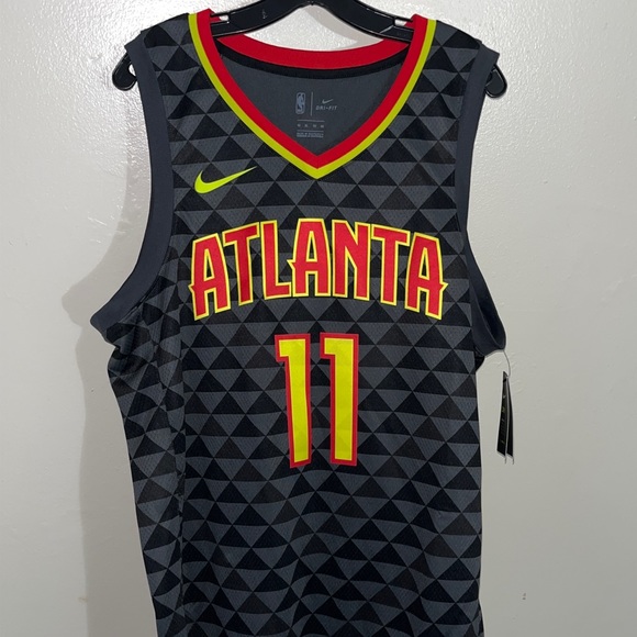 Nike ATLANTA HAWKS ATL Men's Trae Young #11 Swingman Basketball Jersey XL New - Picture 3 of 9